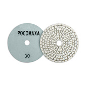 Круг алмазный гибкий шлифовальный "Черепашка" 100мм, Р30 мокрое шлифование Круг алмазный гибкий шлифовальный "Черепашка" 100мм, Р30 мокрое шлифование