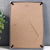 Фоторамка 10х15 пластик L-3 серебр. мет. 3935815 Фоторамка 10х15 пластик L-3 серебр. мет. 3935815