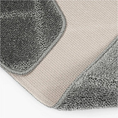 Набор ковриков для ванны и туалета Classic uni 55х90 и 45х55 серый 00312 Набор ковриков для ванны и туалета Classic uni 55х90 и 45х55 серый 00312