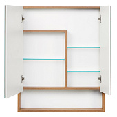 Шкаф-зеркало Сканди 70 белый/дуб рустикальный 1A252202SDZ90 Акватон Шкаф-зеркало Сканди 70 белый/дуб рустикальный 1A252202SDZ90 Акватон