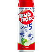  Чистящий порошок Пемолюкс Яблоко + сода эффект 480г 