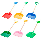 Лопата детская, деревянный черенок, 65 см, МИКС Лопата детская, деревянный черенок, 65 см, МИКС