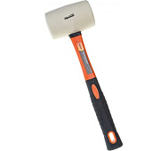 Киянка резиновая 680г, белая резина, фибергласовая рукоятка, Sparta Киянка резиновая 680г, белая резина, фибергласовая рукоятка, Sparta