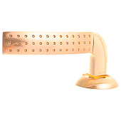  Ручка дверная RUCETTI RAP7 SG латунь/мат.золото 