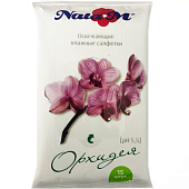  NataM влаж. салфетки (Орхидея 9934) 15шт 