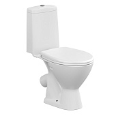 Унитаз-компакт Just косой выпуск с сиденьем микролифт и арматурой 3/6л, фарфор 031 3/6 TPL Cersanit Унитаз-компакт Just косой выпуск с сиденьем микролифт и арматурой 3/6л, фарфор 031 3/6 TPL Cersanit