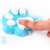 Мялка сквиши Кошачья лапка, цвета микс, 10843339 Мялка сквиши Кошачья лапка, цвета микс, 10843339