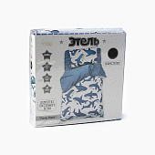  Комплект постельного белья 1,5 спальный Этель Funny shark бязь 10678934 