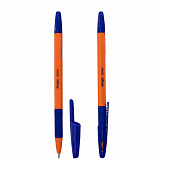  Ручка шар. Alingar синяя 0,7 мм, на масляной основе, игольчатый наконеч., резин. грип. (24/1200) /AL6099/ 