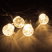 Электрогирлянда уличная Лампочки IP65 (тепл.бел),Funray Электрогирлянда уличная Лампочки IP65 (тепл.бел),Funray