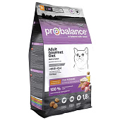  Сухой корм для кошек ПРОБаланс Gourmet Diet, 1,8 кг, говядина-кролик 