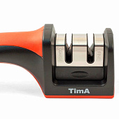  Точилка TimA, красная ручка (металл-керамика) арт. TMK-004 