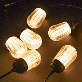 Электрогирлянда уличная Лампочки IP65 (тепл.бел) Funray Электрогирлянда уличная Лампочки IP65 (тепл.бел) Funray