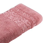 Полотенце Cestepe Cotton Micro Delux крем/розовый - 70x140 см