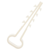 Дюбель-хомут для плоского кабеля Зубр ДХ-П, 12мм, уп.100 шт, нейлон Дюбель-хомут для плоского кабеля Зубр ДХ-П, 12мм, уп.100 шт, нейлон