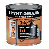 ГРУНТ - ЭМАЛЬ по ржавчине "DALI" красный RAL 3001-0,75л ГРУНТ - ЭМАЛЬ по ржавчине "DALI" красный RAL 3001-0,75л