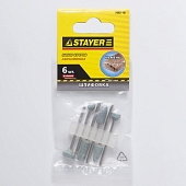 Набор кругов шлифовальных карбид кремния, 6шт/STAYER Набор кругов шлифовальных карбид кремния, 6шт/STAYER
