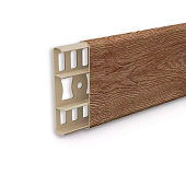  Наличник плоский с кабель-каналом 70х12х2200мм (20) Дуб рустик 211 /Деконика 