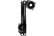 Линейка-шаблон для переноса отверстий на плитку Vertextools 3х30см