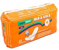  Гигиенические прокладки  МИЛАНА Maxi Софт (5 кап.) 10шт. 