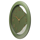  Часы настенные круг d=31см, корпус хаки "Классика", 3123-002 