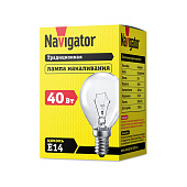  Лампа  Navigator Шарик ПР 40 Вт E14 /94314/ 