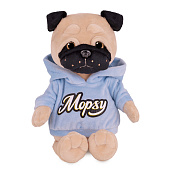 Мягкая игрушка Mopsy, Мопс Мопси в худи, 20 см, в коробке