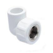 Угольник комб ВР 20х1/2" PPR Угольник комб ВР 20х1/2" PPR