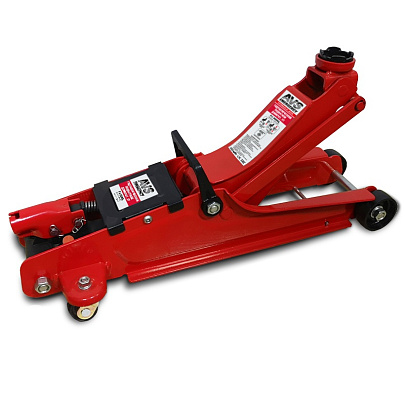  Домкрат 3т подкатной  AVS FJ-3000L 85-381 мм. 