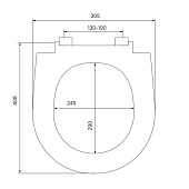 Сиденье для унитаза полипропилен плавное закрывание 142PPS0I31 Iddis Сиденье для унитаза полипропилен плавное закрывание 142PPS0I31 Iddis