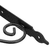  Кронштейн 190х140х25х3мм, декоративный, темно-серый, Сибртех 