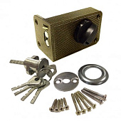 Замок накладной ЗН 2-6 бронза "Зенит" Замок накладной ЗН 2-6 бронза "Зенит"