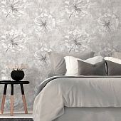 Обои 1.06х10м Sonya арт.286617 Серый /Ateliero Обои 1.06х10м Sonya арт.286617 Серый /Ateliero