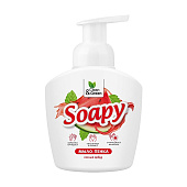 Жидкое мыло-пенка Soapy Сочный арбуз пенный дозатор 400 мл. Clean&Green CG8232 Жидкое мыло-пенка Soapy Сочный арбуз пенный дозатор 400 мл. Clean&Green CG8232