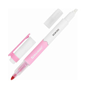  Набор текстовыделителей СТИРАЕМЫХ 4 ЦВЕТА, BRAUBERG REWIND, линия 1-4 мм, 152510 