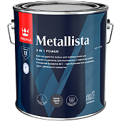 Краска по ржавчине Tikkurila METALLISTA серая гл 2,5л Краска по ржавчине Tikkurila METALLISTA серая гл 2,5л