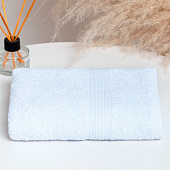  Полотенце 50х90 махровое белый, 440г/м, хл100% 9683190 