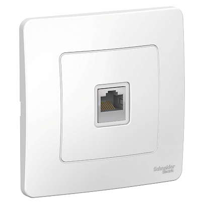 Розетка компьютерная СП BLANCA бел. RJ45 SchE BLNIS045001 Розетка компьютерная СП BLANCA бел. RJ45 SchE BLNIS045001