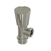 Вентиль угловой латунь хром 3/4"х3/4" Вентиль угловой латунь хром 3/4"х3/4"