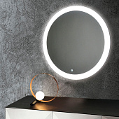 Зеркало с LED подсветкой Перла D650 сенсорный выключатель Зеркало с LED подсветкой Перла D650 сенсорный выключатель