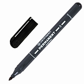  Маркер перманентный черный CENTROPEN 2836, круглый наконечник, 2 мм, ш/к 00559 