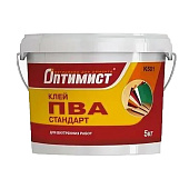 Клей ПВА Оптимист 5 кг Клей ПВА Оптимист 5 кг