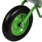 Тачка садовая одноколесная облегченная, объем 65 л , 90 кг // Сибртех 689615 Тачка садовая одноколесная облегченная, объем 65 л , 90 кг // Сибртех 689615