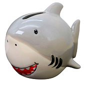 Копилка керамическая Акула/Shark 