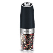 Мельница электрическая для специй с подсветкой Servitta Черная Sr0290 Мельница электрическая для специй с подсветкой Servitta Черная Sr0290