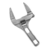  Ключ разводной 200мм, с тонкими губками, увеличенный диапазон раскрытия, 38мм, Vertextools 