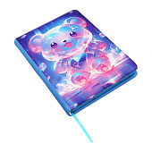 Записная книжка подарочная 96л,линия, цветной срез,обложка ПВХ 3D Мишка (17,7х12,4см) 10539972 Записная книжка подарочная 96л,линия, цветной срез,обложка ПВХ 3D Мишка (17,7х12,4см) 10539972