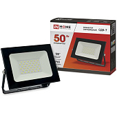 Прожектор LED СДО-7 50Вт 6500К IP65 /IN HOME Прожектор LED СДО-7 50Вт 6500К IP65 /IN HOME