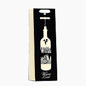 Пакет  под бутылку «Life in wine», 12 x 36 x 9 см   10186223