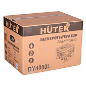 Электрогенератор бензиновый 3000Вт, 360г/кВтч, 15л, АИ-92, Huter DY4000L Электрогенератор бензиновый 3000Вт, 360г/кВтч, 15л, АИ-92, Huter DY4000L
